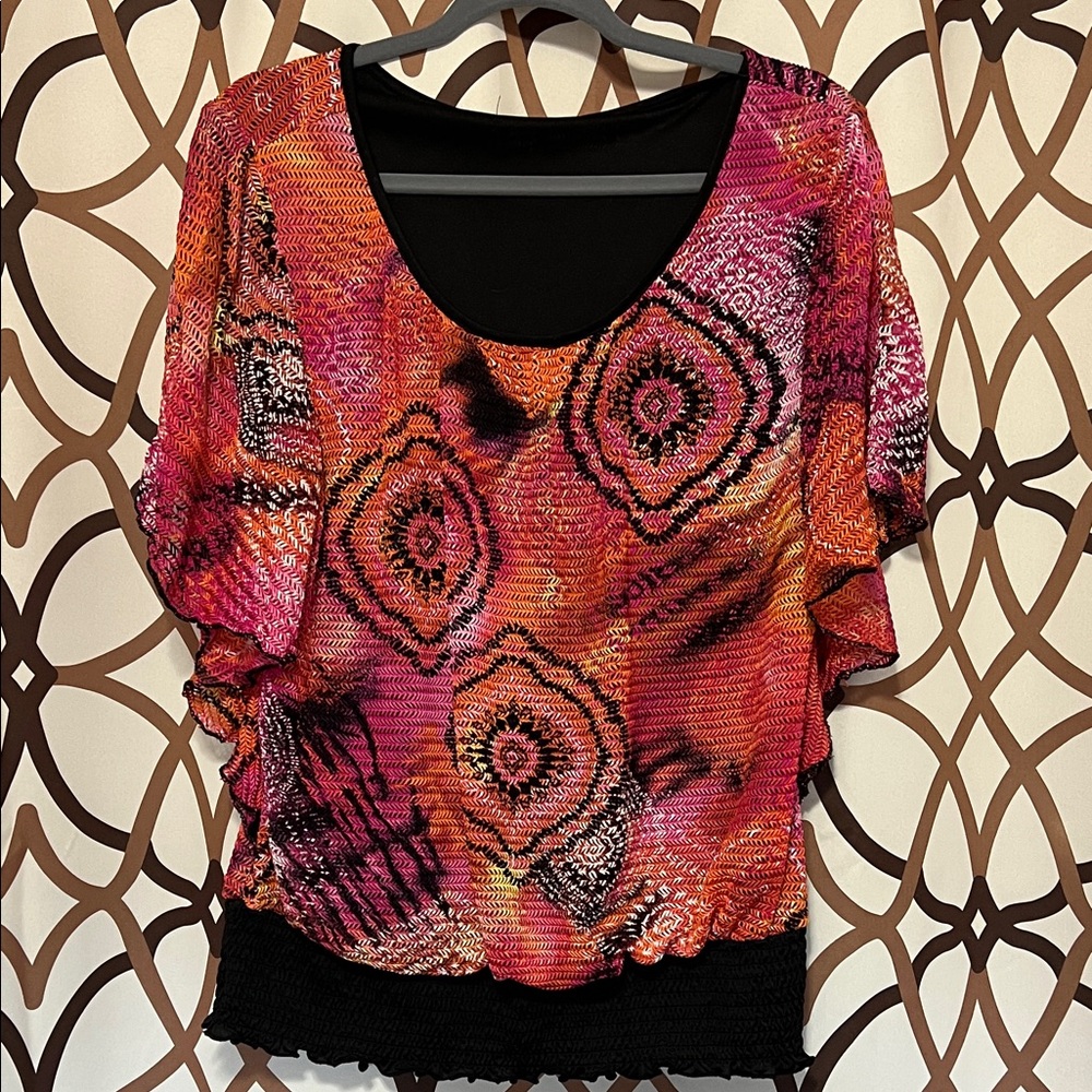 Vibrant Multicolor Women's Top